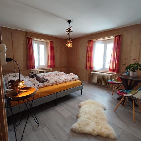 Ferienwohnung Haus Albula Alvaneu Exterior foto