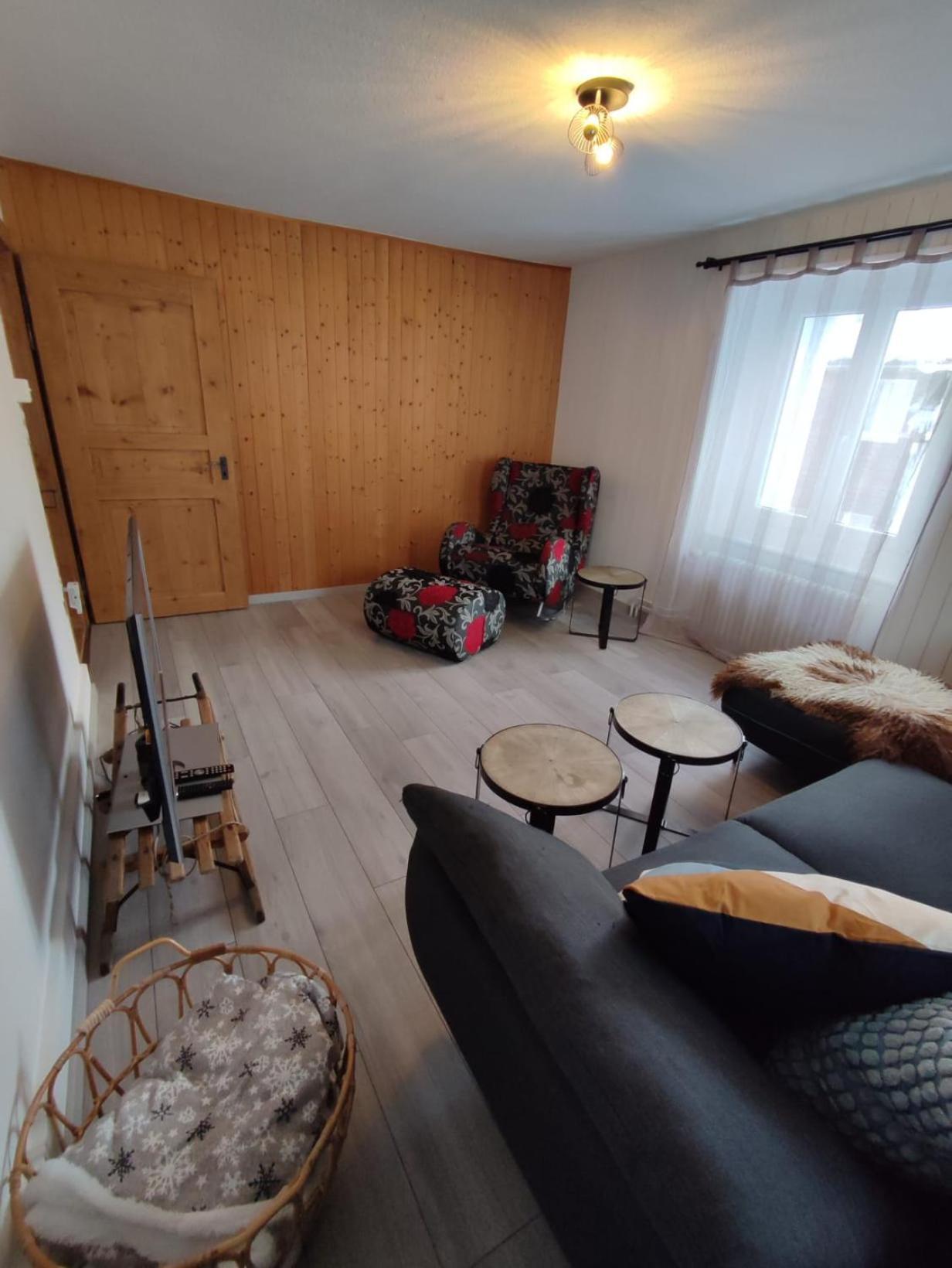 Ferienwohnung Haus Albula Alvaneu Exterior foto