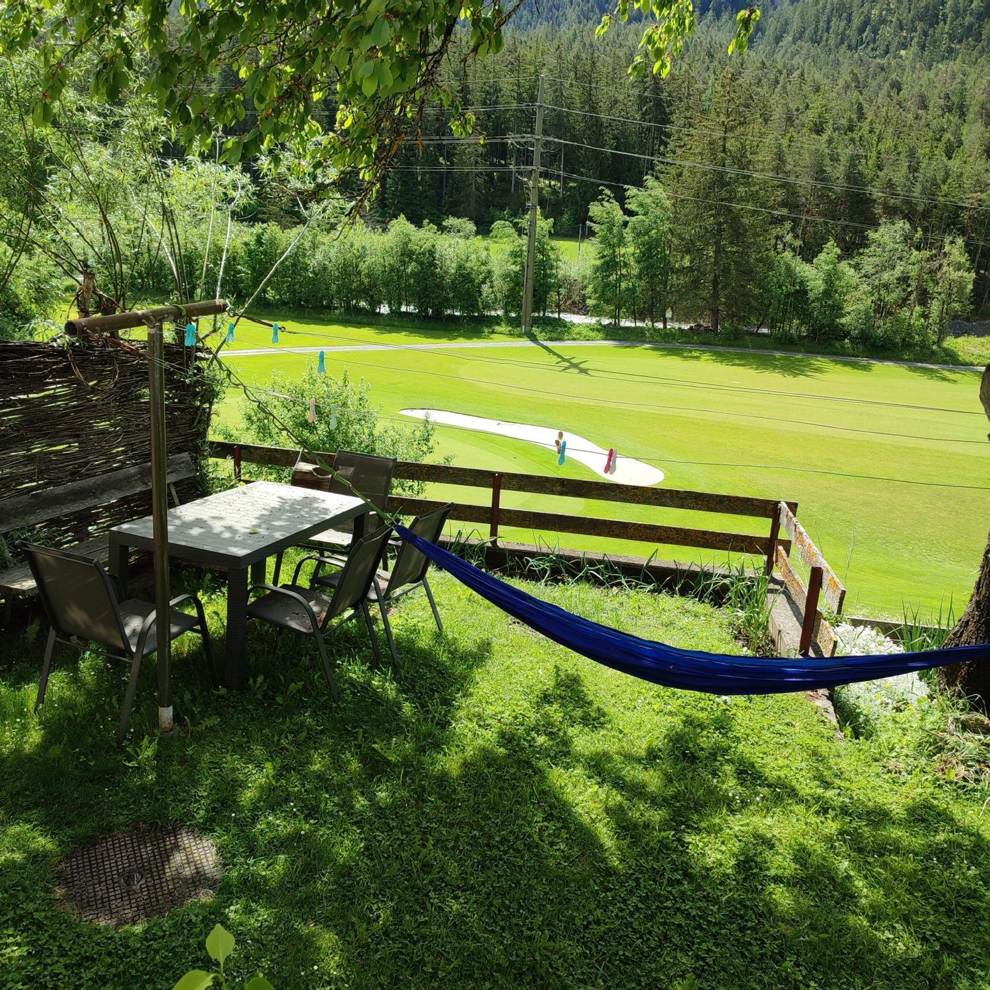Ferienwohnung Haus Albula Alvaneu Exterior foto